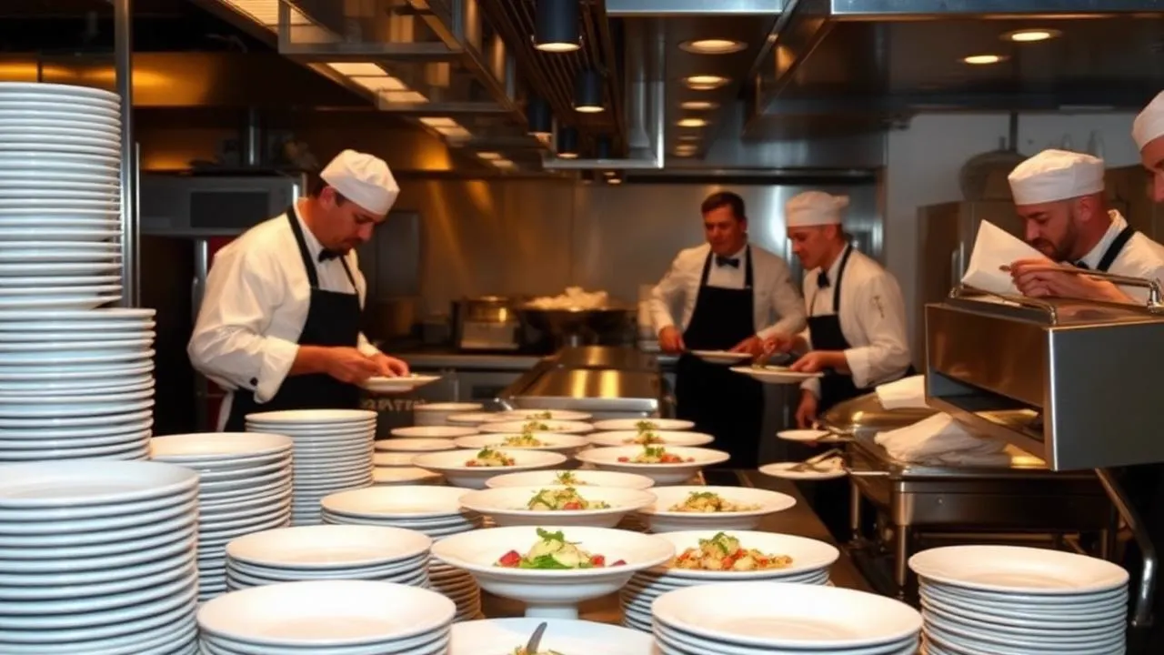 Catering y banquetes — Costea el menú y conoce tu margen antes del evento